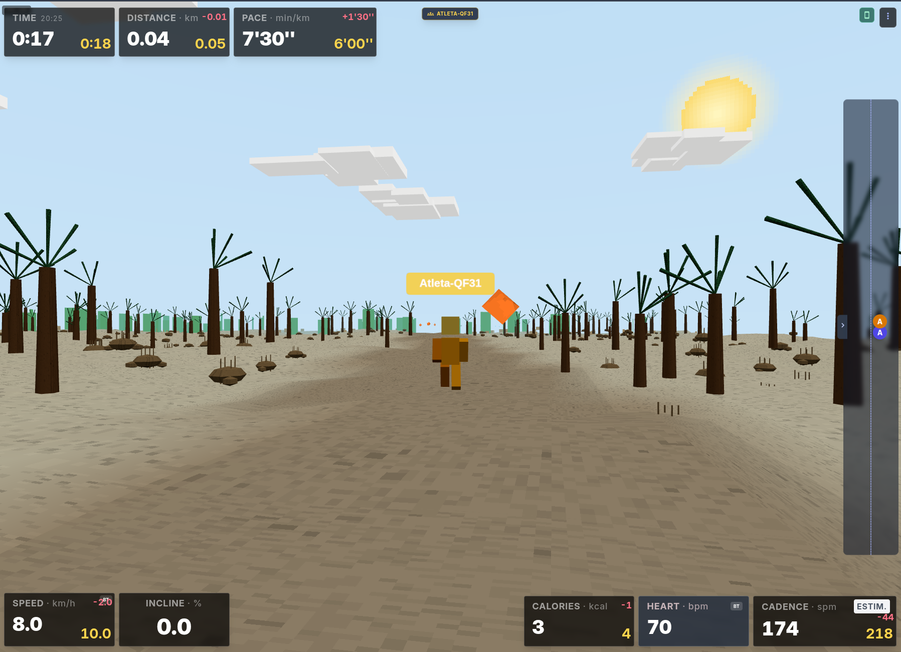 cronoWiz TV Hub come alternativa free a Zwift per workout indoor